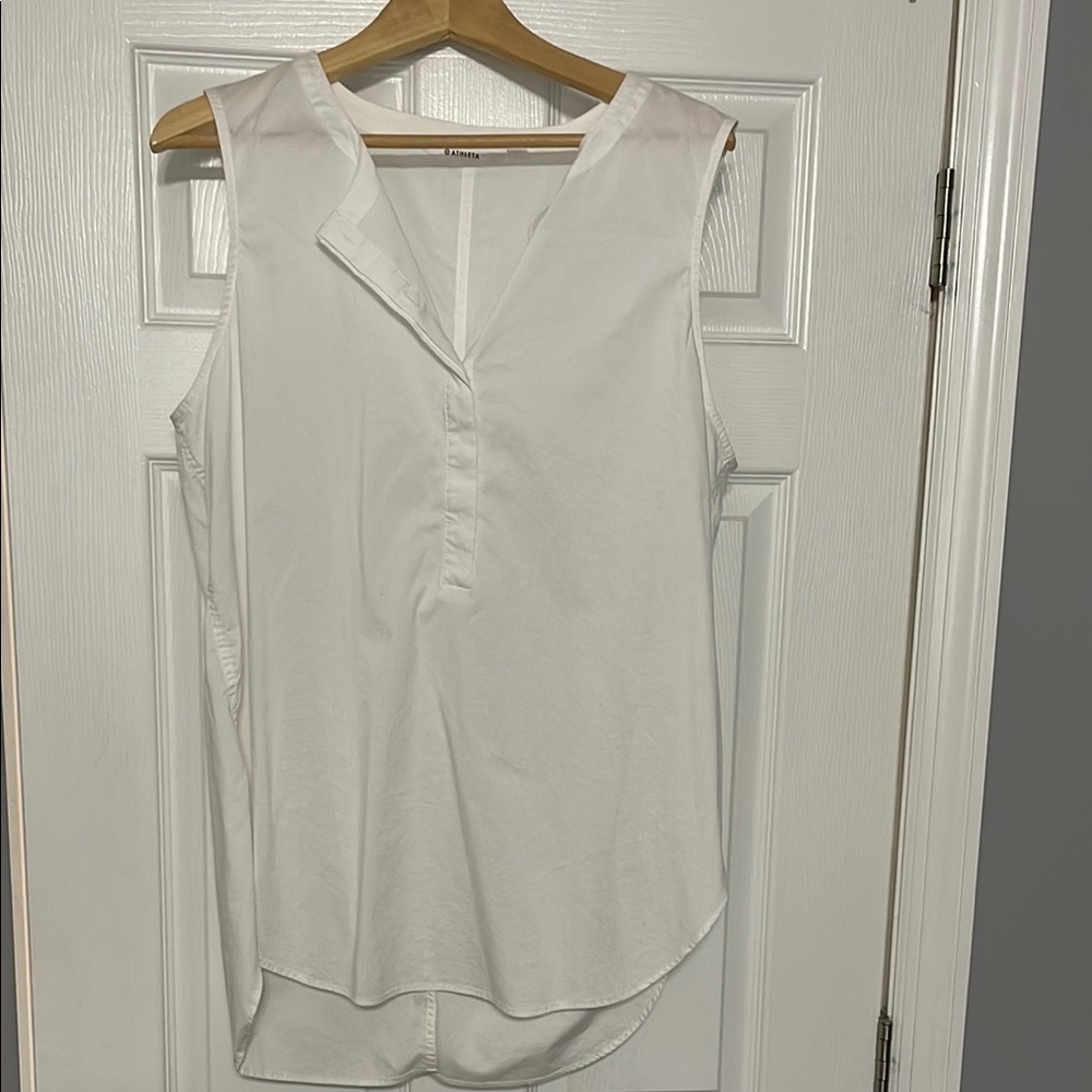 White Sleeveless Women's Top